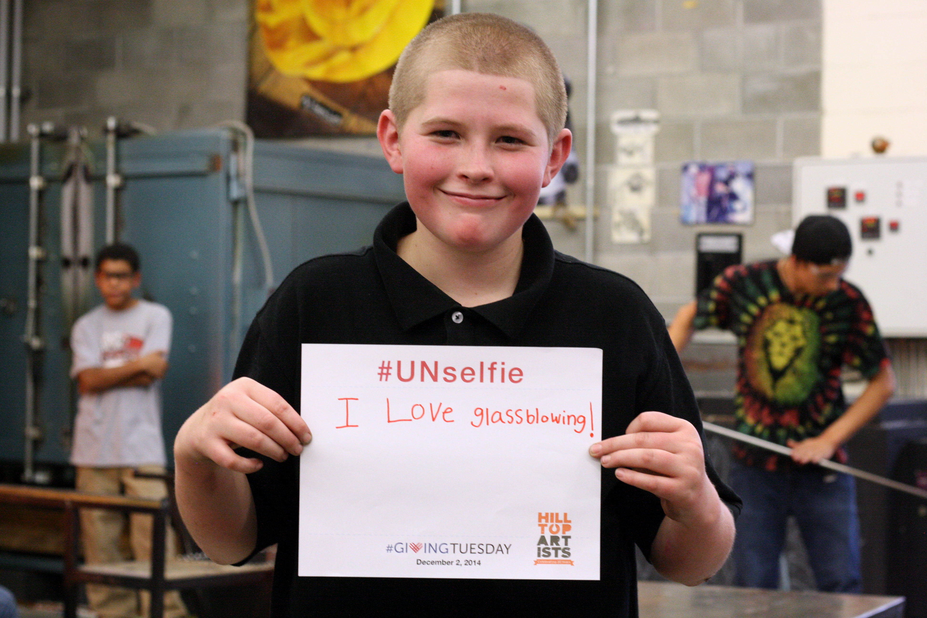 #Unselfie For Giving Tuesday