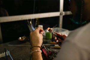 Hilltop Artists Beadmaking 4