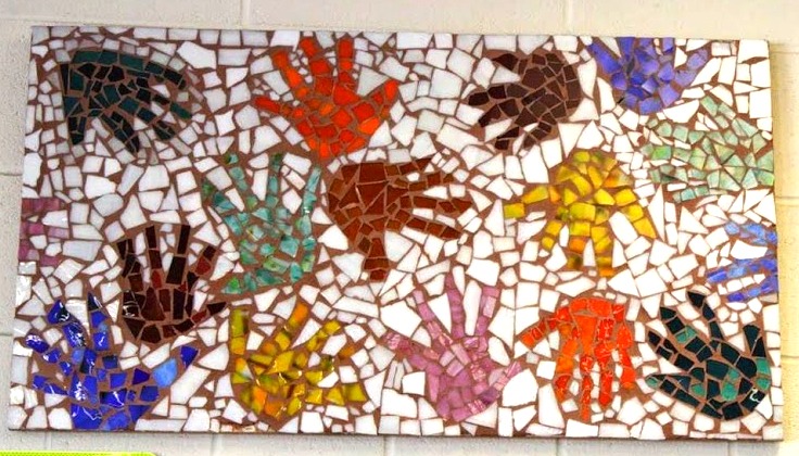 Hilltop Artists Hand Mosaic
