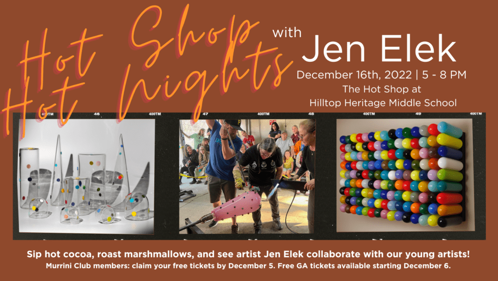 Hot Shop Hot Nights with Jen Elek: December 16th, 5 - 8 PM