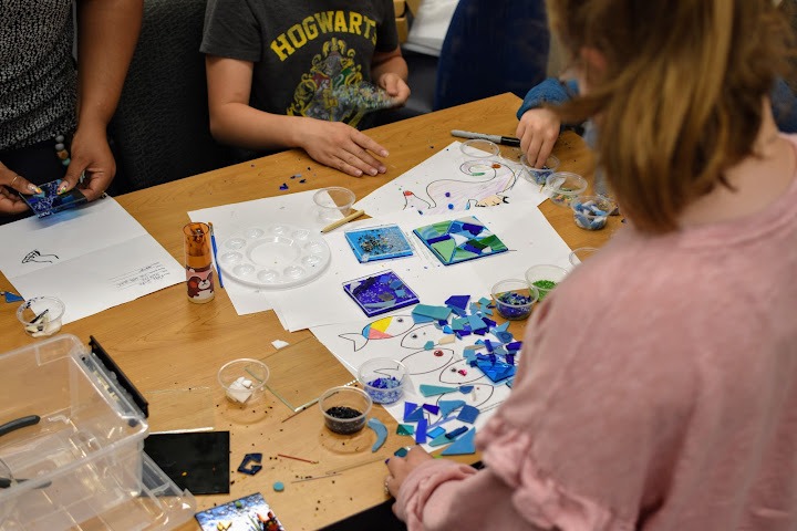 Swasey Library Community Workshop: Create a Fused Glass Tile